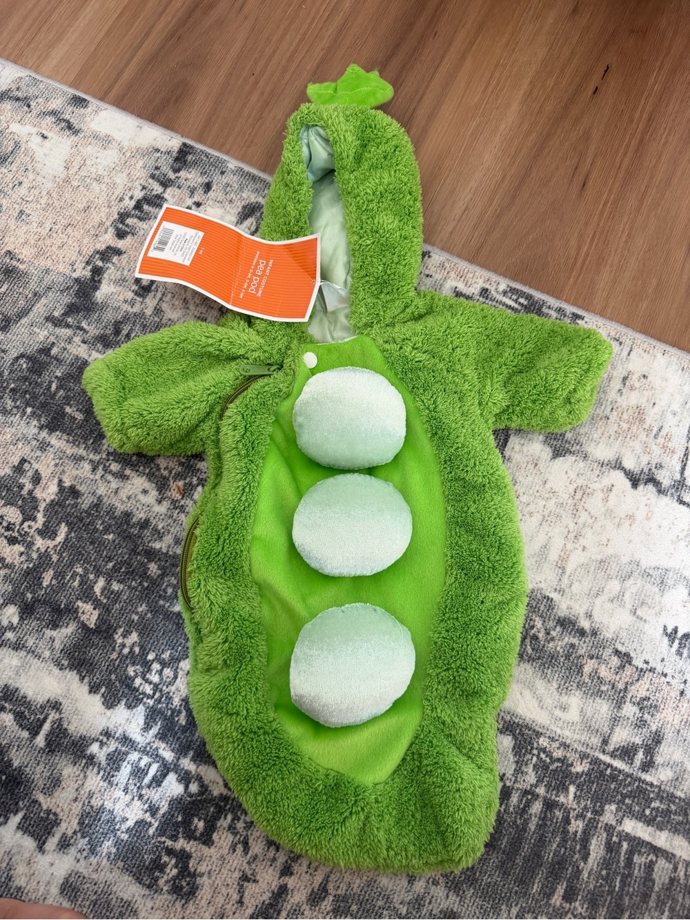 Infant Costume Green Pea Pod